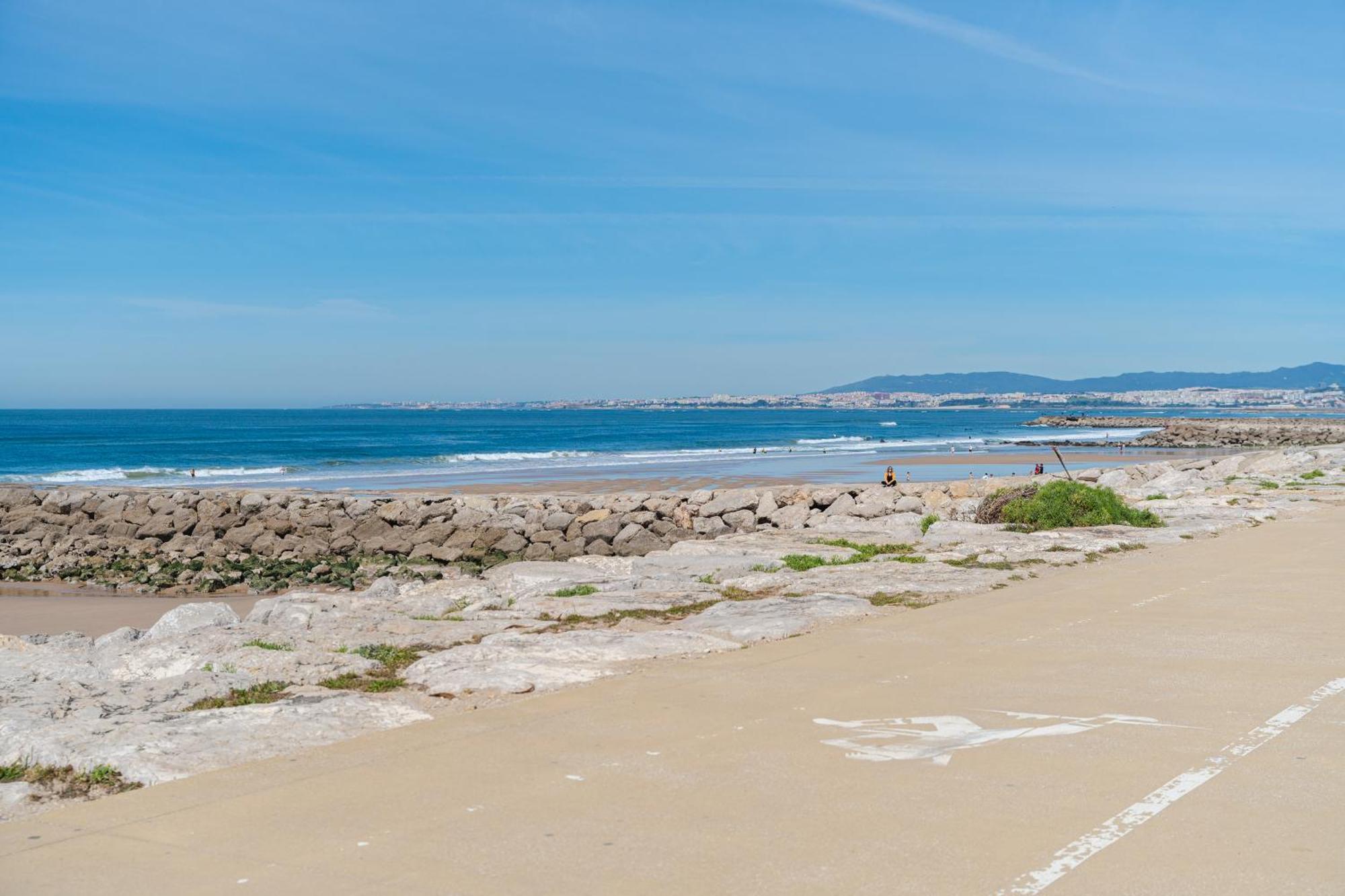 Sea View & Sundown, 150M From The Beach And Surf Spots Costa da Caparica Exterior foto